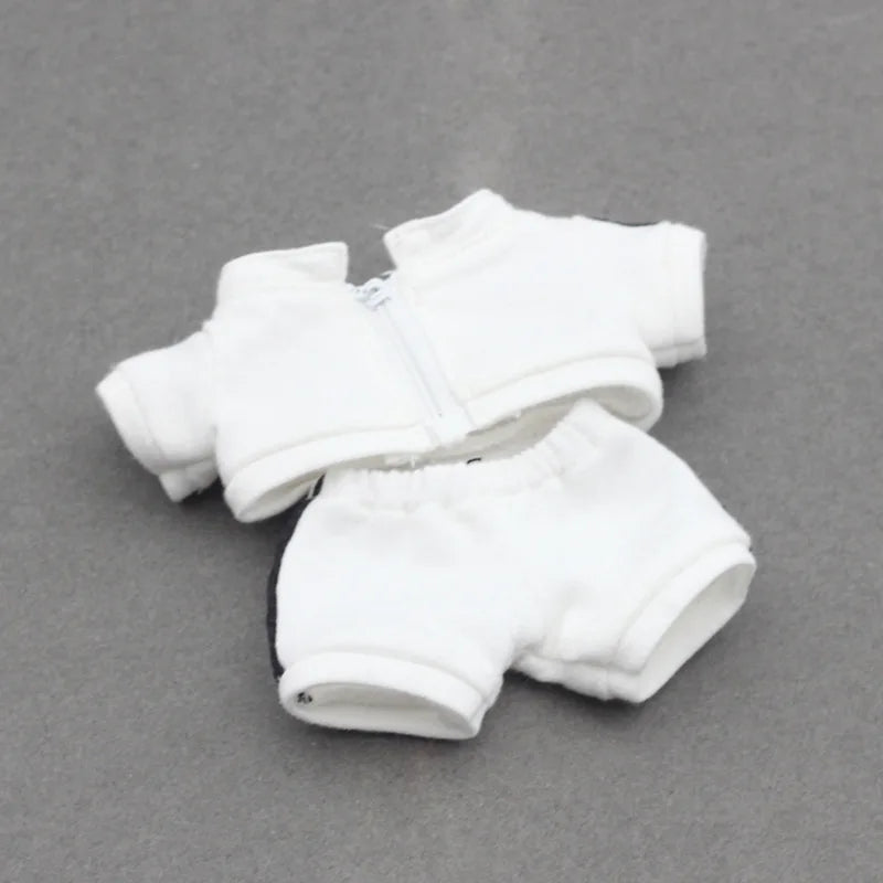 Urban Style Sport Outfit – Cool Streetwear for 15/17cm Labubu Dolls