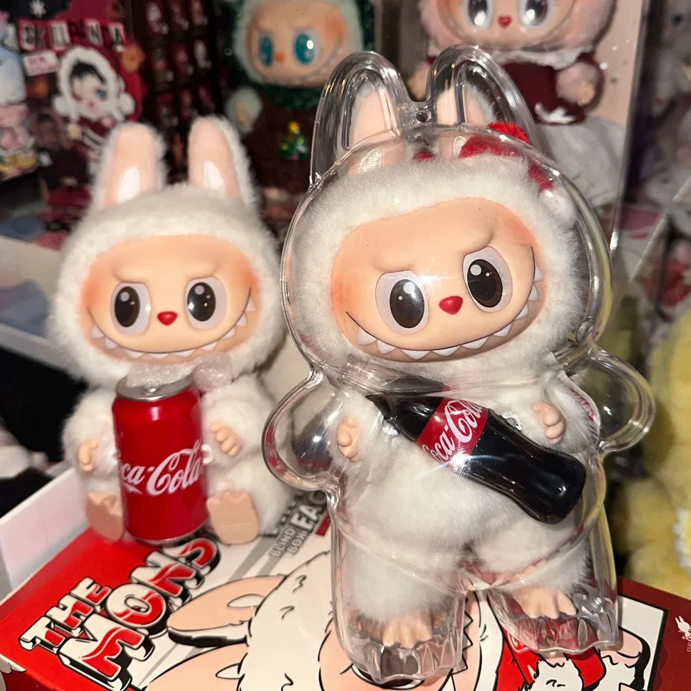 Transparent Protective Cover for Labubu Monster
