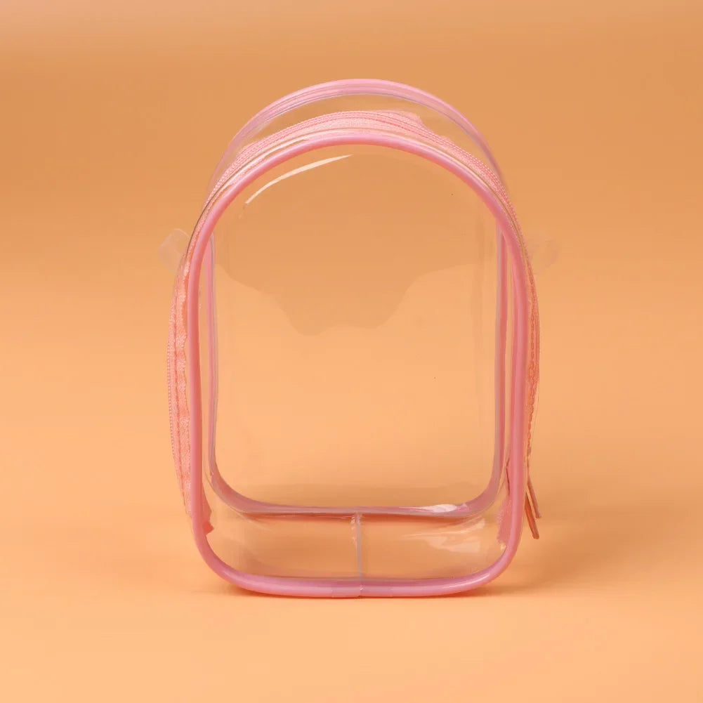 Mini Transparent Shoulder Bag (Protect Case) for Labubu Dolls (15cm)