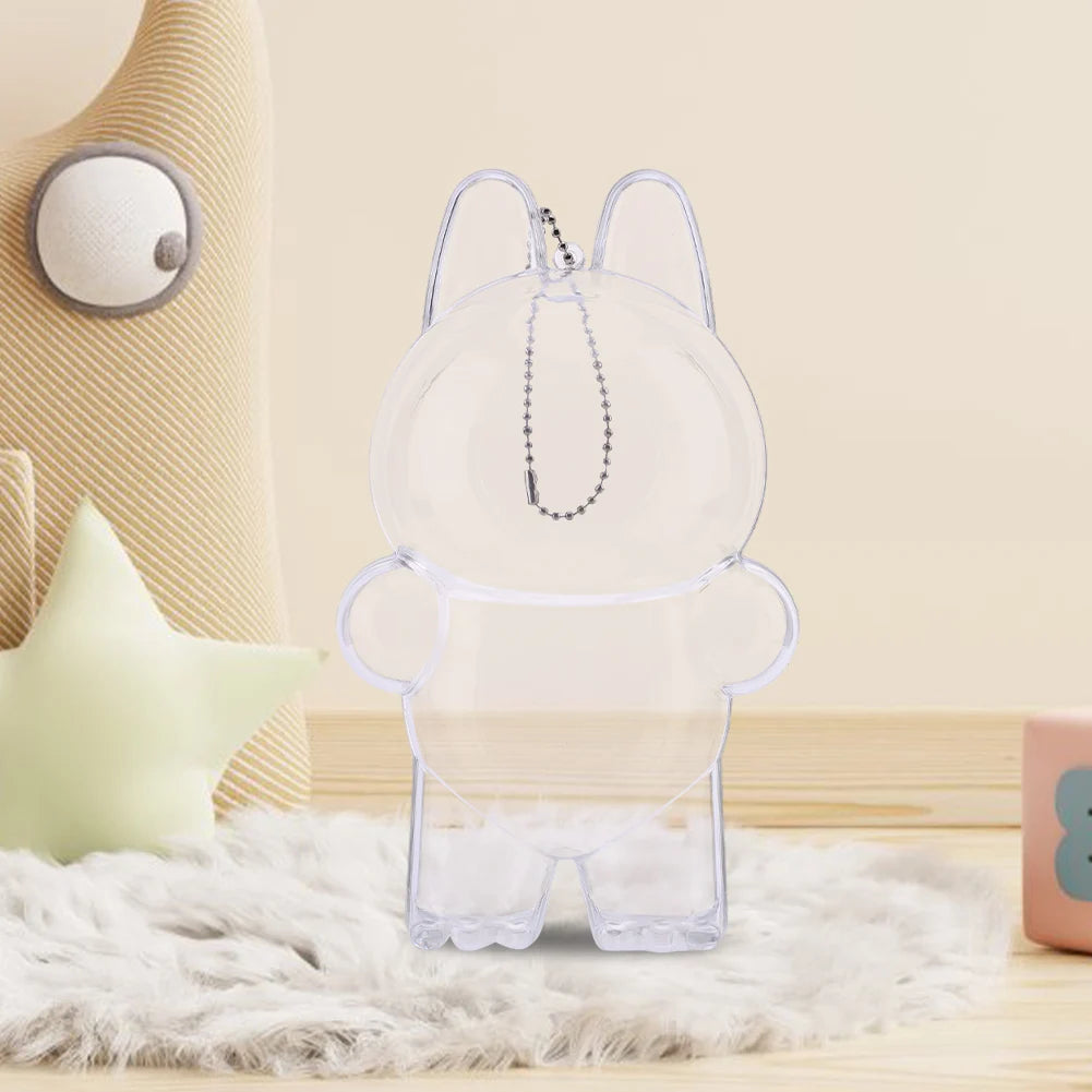 Transparent Protective Cover for Labubu Monster