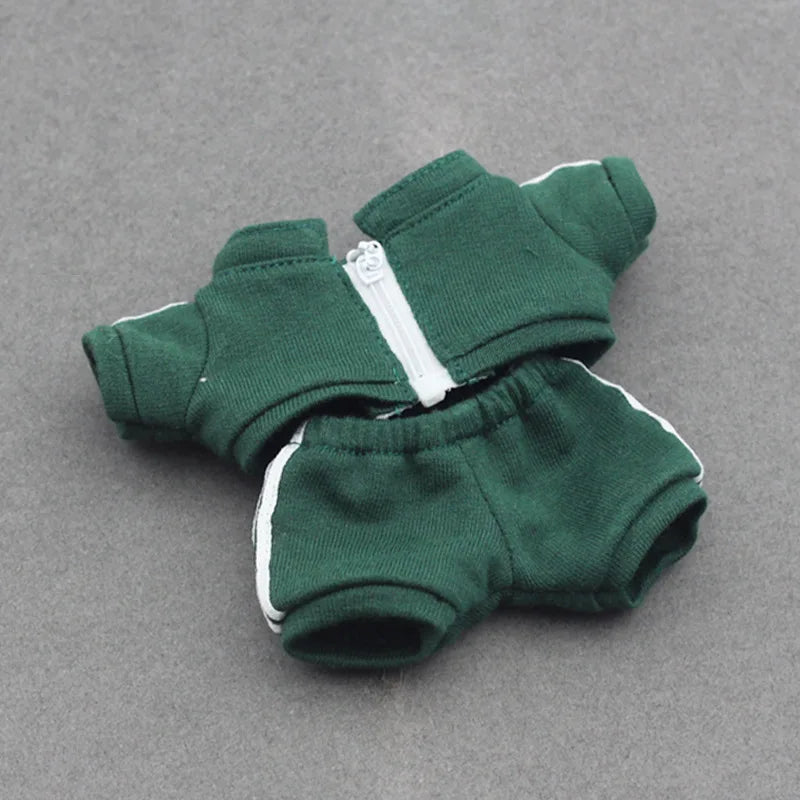 Urban Style Sport Outfit – Cool Streetwear for 15/17cm Labubu Dolls