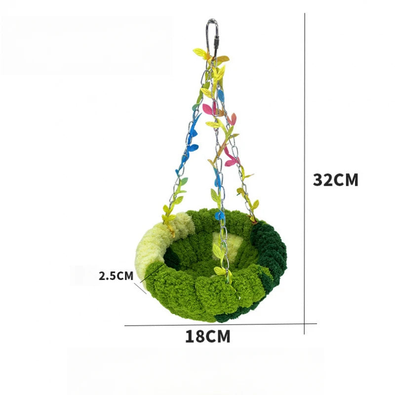 Swing into Cuteness – Labubu Hammock Basket Accessory