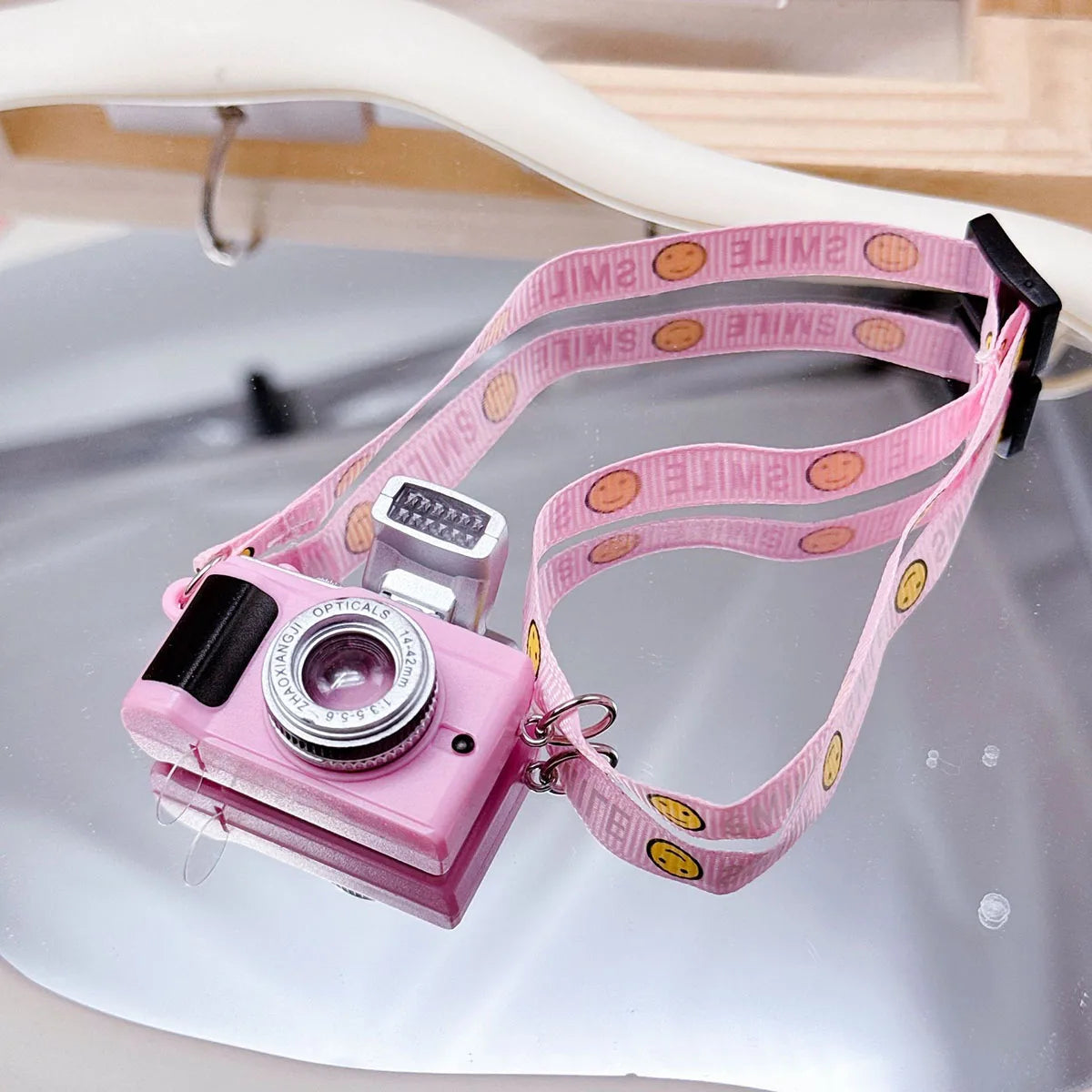 Labubu's Colourful Mini Retro Camera Pendant