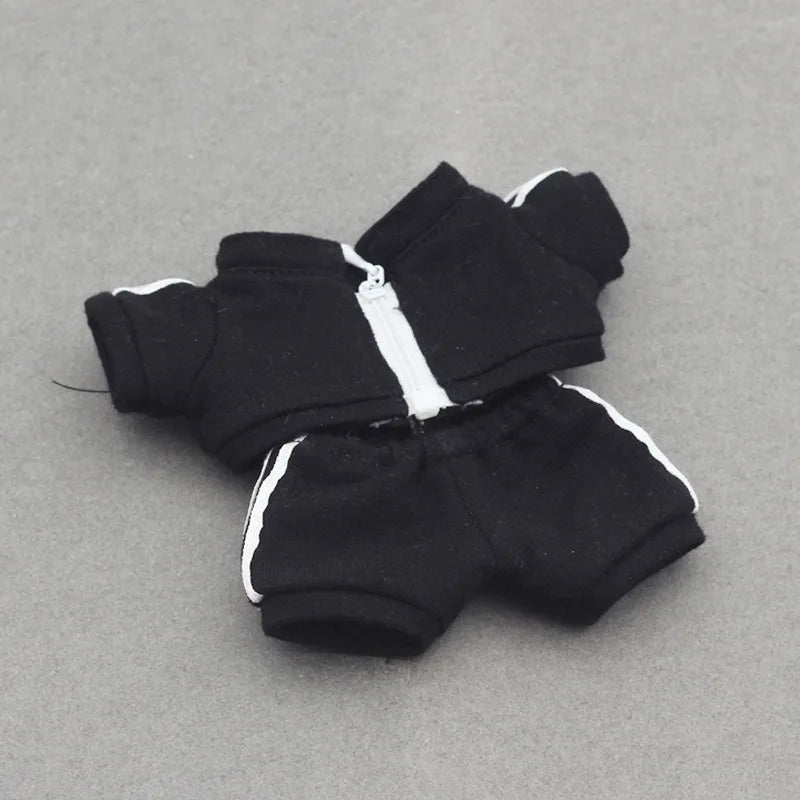 Urban Style Sport Outfit – Cool Streetwear for 15/17cm Labubu Dolls