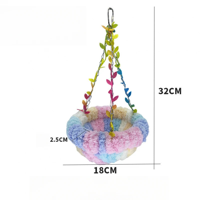 Swing into Cuteness – Labubu Hammock Basket Accessory