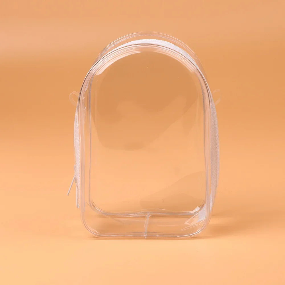 Mini Transparent Shoulder Bag (Protect Case) for Labubu Dolls (15cm)