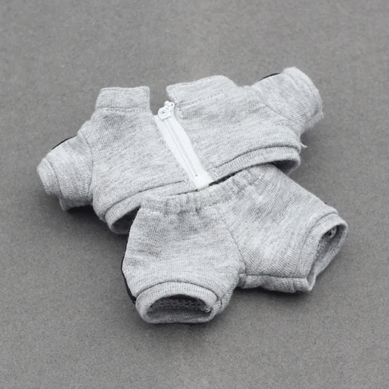Urban Style Sport Outfit – Cool Streetwear for 15/17cm Labubu Dolls