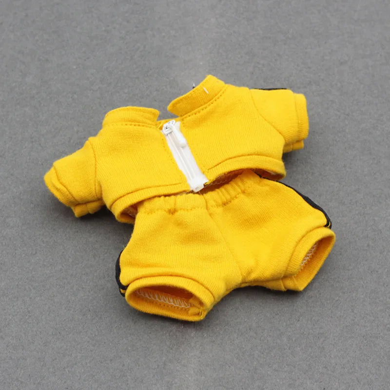 Urban Style Sport Outfit – Cool Streetwear for 15/17cm Labubu Dolls